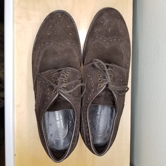 Antonio Maurizi Suede Wingtip Oxford 41 main image 4